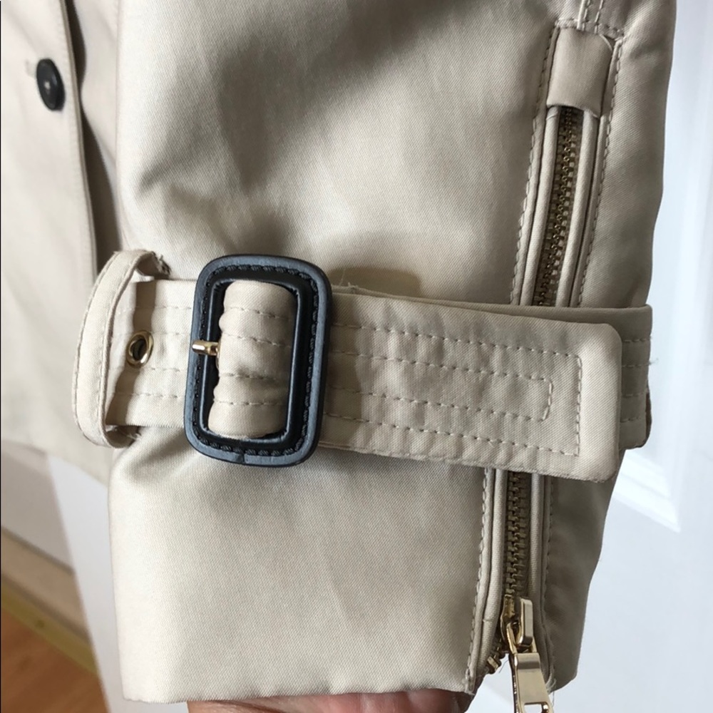 Zara Coat light cream/beige/tan Small - Picture 4 of 12